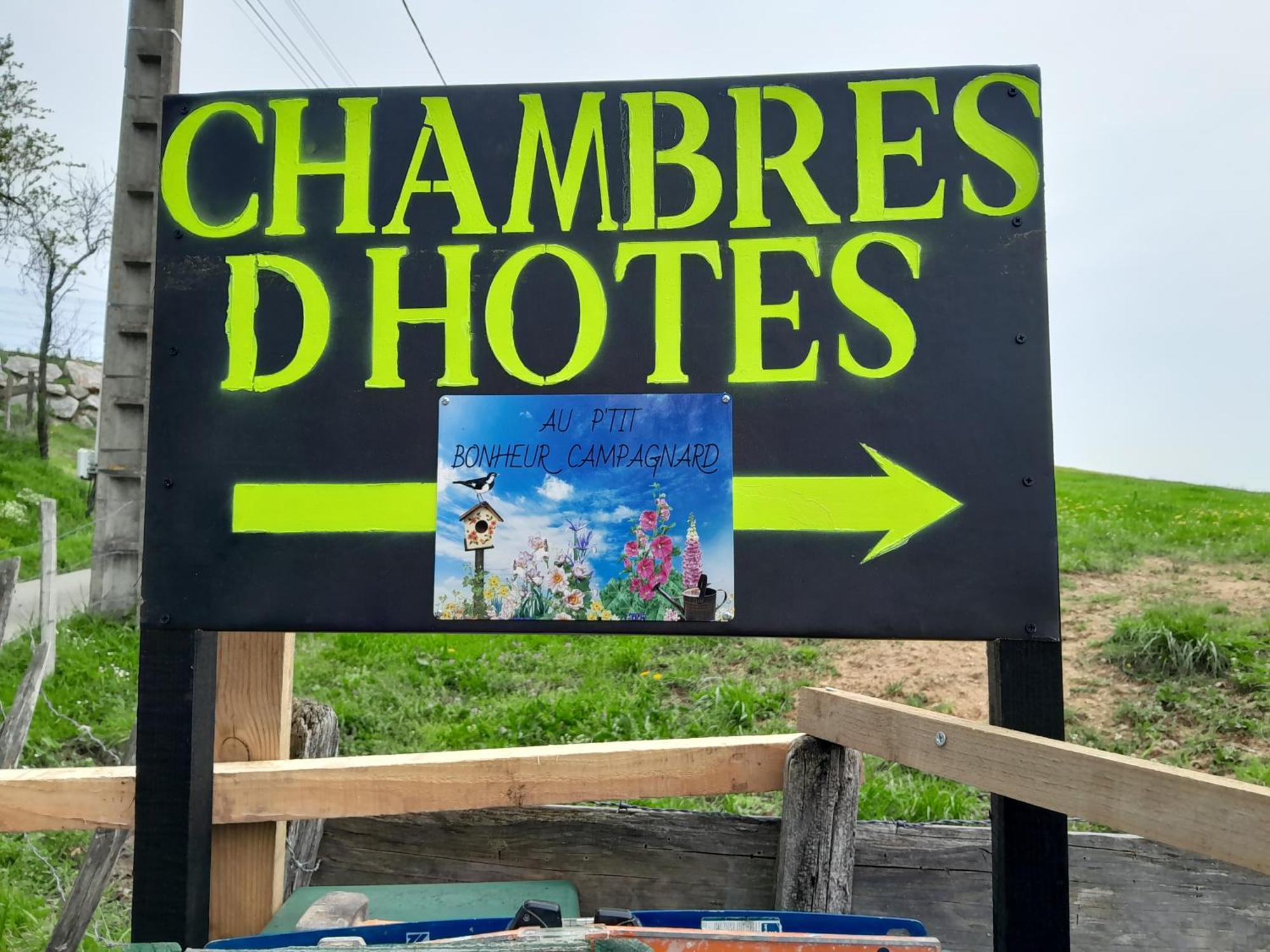 Chambres D Hotes Au P'Tit Bonheur Campagnard Jarnosse 外观 照片